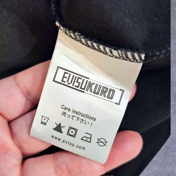 Authentic Evisu Skull Long Sleeve Street Fashion T- Shirt -S - Picture 7 of 10